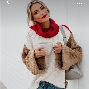 Vici Collection color block sweater